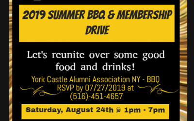 YCHS AA NY – Summer BBQ